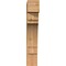 Ekena Millwork Merced Block Smooth Bracket, Western Red Cedar, 5 1/2"W x 24"D x 32"H BKT06X24X32MRC05SWR - alternate 2